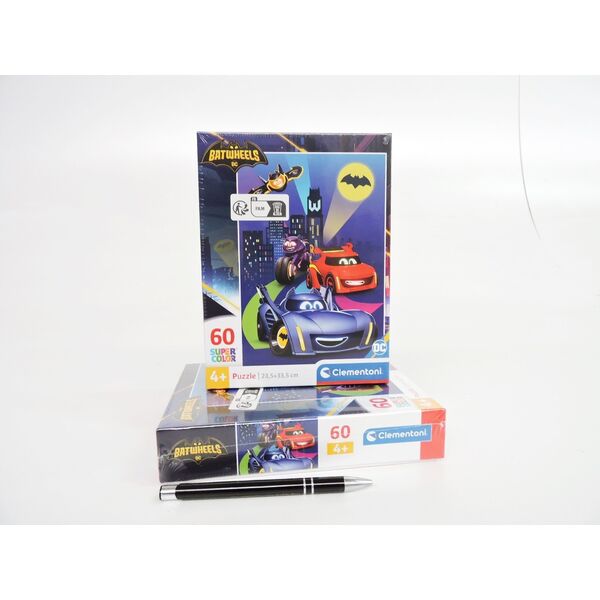 Clementoni CLE puzzle 60 SuperKolor Batwheels 26593 13276721 8005125265930