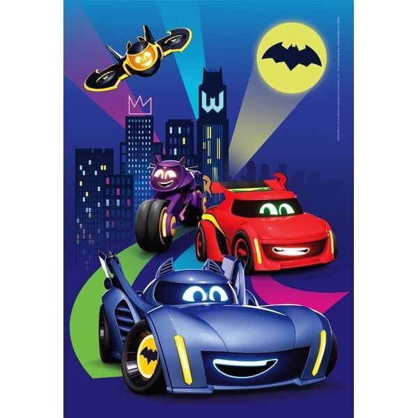 Clementoni CLE puzzle 60 SuperKolor Batwheels 26593 13276721 8005125265930