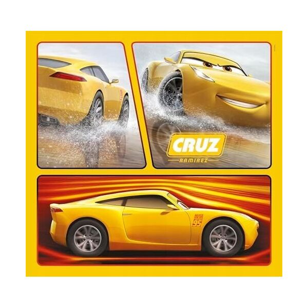 Clementoni Clementoni Puzzle 3x48el SuperColor square Auta Cars 25305 13276744 8005125253050