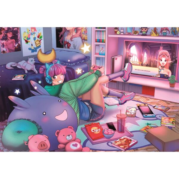 Clementoni Clementoni Puzzle 300el Super Game Lovers 21722 13276759 8005125217229