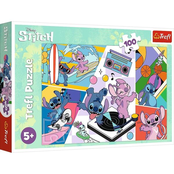 Trefl Puzzle 100el Wspomnienia Lilo i Stich 16473 Trefl 13276775 5900511164732