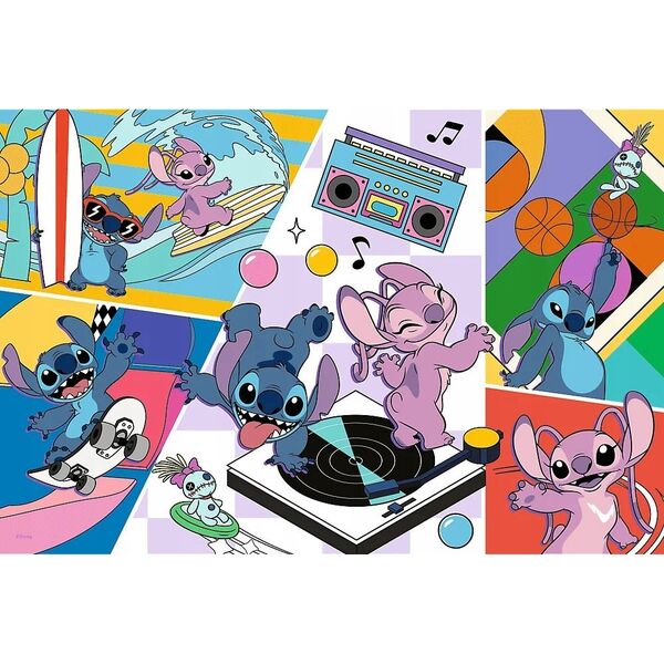 Trefl Puzzle 100el Wspomnienia Lilo i Stich 16473 Trefl 13276775 5900511164732