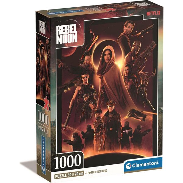Clementoni Clementoni Puzzle 1000el Compact Netflix Rebel Moon 39866 13276781 8005125398669