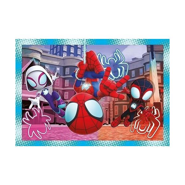 Clementoni PUZZLE 4W1 CLM 21528 SPIDEY PUD 13276822 8005125215287