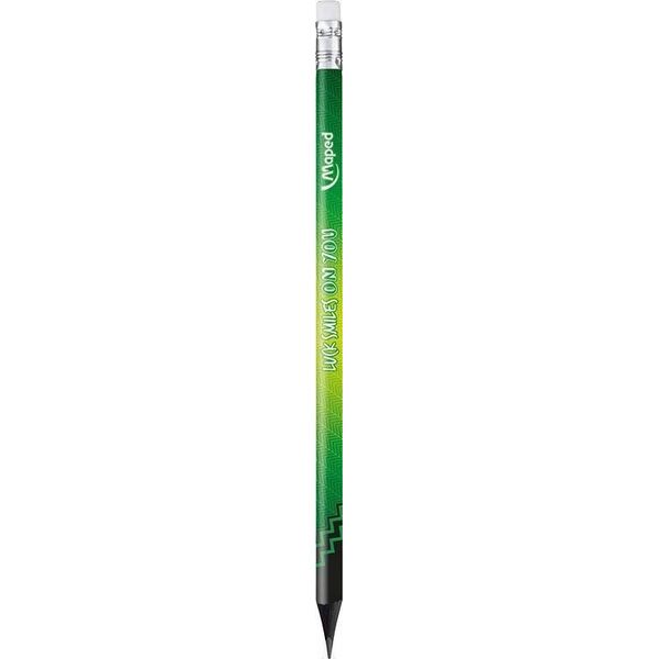 Maped Ołówki Maped Black'Peps Energy HB z gumką (72) 13276879 3154148520023