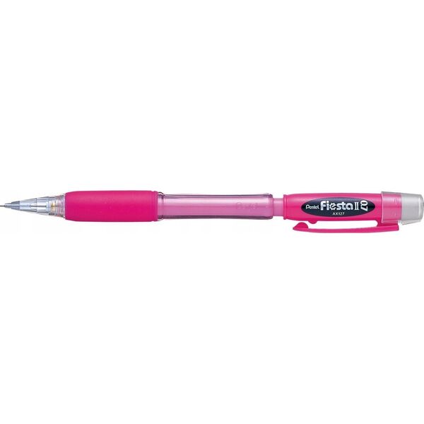 Pentel Ołówek automatyczny Pentel Fiesta II 0.7mm czerwony, CZERWONY 13276909 884851034526