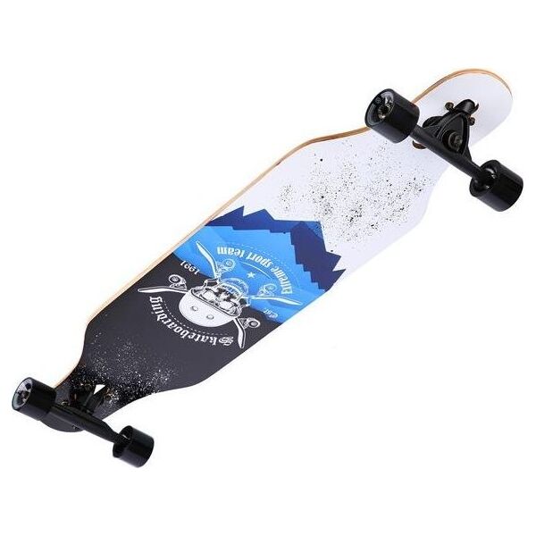 Deskorolka Nils Extreme LONGBOARD SKULL WOOD SKATE NILS EXTREME 13278159 5907695556872