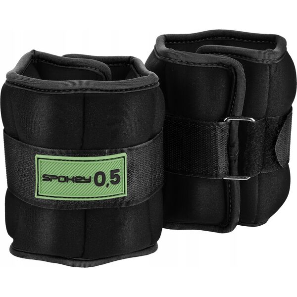 Spokey OBCIĄŻENIA NA RZEP NEOPRENOWE 0,5 KG SPOKEY FORM 13281216 5905339415202