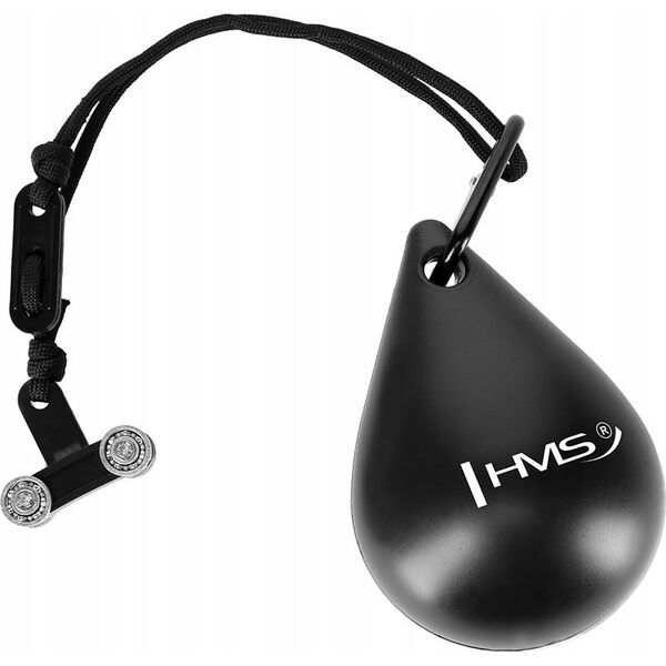 HMS HHW11 PLUS SIZE HULA HOP BLACK Z WYPUSTKAMI I OBCIĄŻNIKIEM HMS 13283029 5907695553512