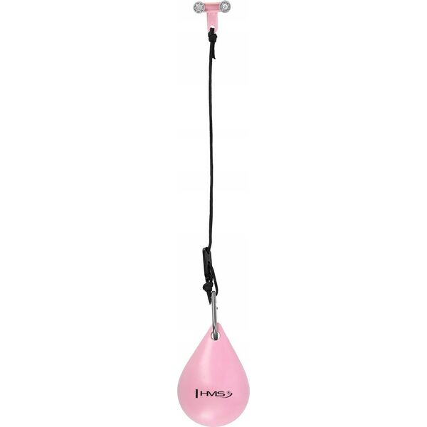 HMS ZESTAW HULA HOP HHW11 LIGHT PINK Z WYPUSTKAMI I OBCIĄŻNIKIEM + PAS BR163 BLACK PLUS SIZE HMS 13283034 5907695557701