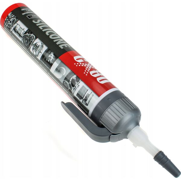 CX80 Silikon professional 210G Premium wysokotemperaturowy czarny CX80 13283429 5907640601404