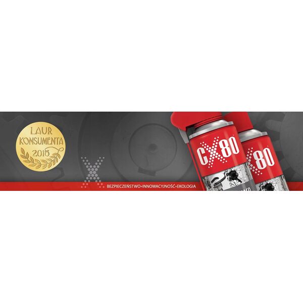 CX80 Silikon professional 210G Premium wysokotemperaturowy czarny CX80 13283429 5907640601404