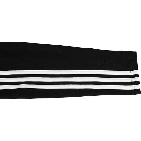 Adidas Legginsy dla dzieci adidas Essentials 3-Stripes Cotton Tights czarne IC3623 128cm 13285116 4066752456850
