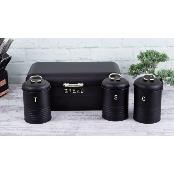 Chlebak Berlinger Haus CHLEBAK Z ZESTAWEM POJEMNIKÓW BERLINGER HAUS BH-6754 BLACK SILVER 13289629 5999108448751