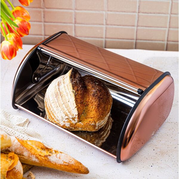 Chlebak KingHoff CHLEBAK STALOWY KINGHOFF KH-1840 ROSE GOLD 13289639 5908287218406
