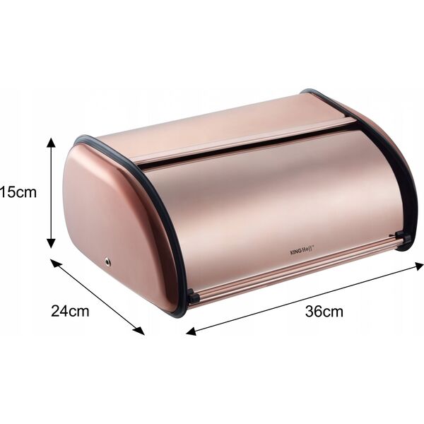 Chlebak KingHoff CHLEBAK STALOWY KINGHOFF KH-1840 ROSE GOLD 13289639 5908287218406