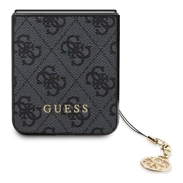 Guess Etui Guess GUHCZF5GF4GGR Samsung Galaxy Z Flip 5 hardcase 4G Charms Collection szary 13294064 3666339171964
