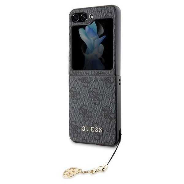 Guess Etui Guess GUHCZF5GF4GGR Samsung Galaxy Z Flip 5 hardcase 4G Charms Collection szary 13294064 3666339171964