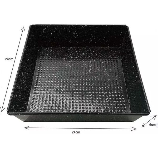 KingHoff BLACHA FORMA DO CIASTA 24x24 cm KINGHOFF KH-1774 13294536 5908287217744
