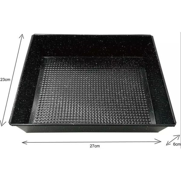 KingHoff BLACHA FORMA DO CIASTA 23x27 cm KINGHOFF KH-1775 13294537 5908287217751
