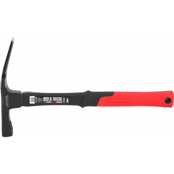 AWTools AWTOOLS MŁOTEK MURARSKI 600g WŁÓKNO BLACK LINE 13294561 5903678614997