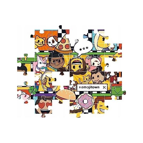 Clementoni PUZZLE 180EL CLM EMOJI TOWN PUD 13295190 8005125290666