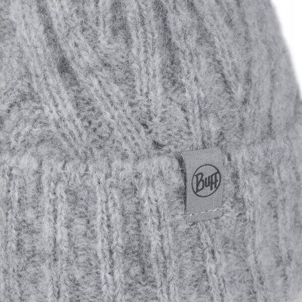 Buff Buff Nerla Knitted Hat Beanie 1323359371000 szary One size 13295223 8428927542175
