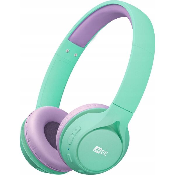 Słuchawki MEE audio Mee Audio KidJamz KJ45BT SĹuchawki nauszne bezprzewodowe/przewodowe z limiterem poziomu gĹoĹnoĹci i certyfikatem CPC  - Jasno zielony 13295338 616312621088