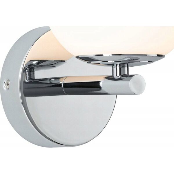 Kinkiet Paulmann Lampa ścienna łazienkowa GOVE LED 5W 400lm 3000K IP44 230V chrom satyna / metal 13295358 4000870710678