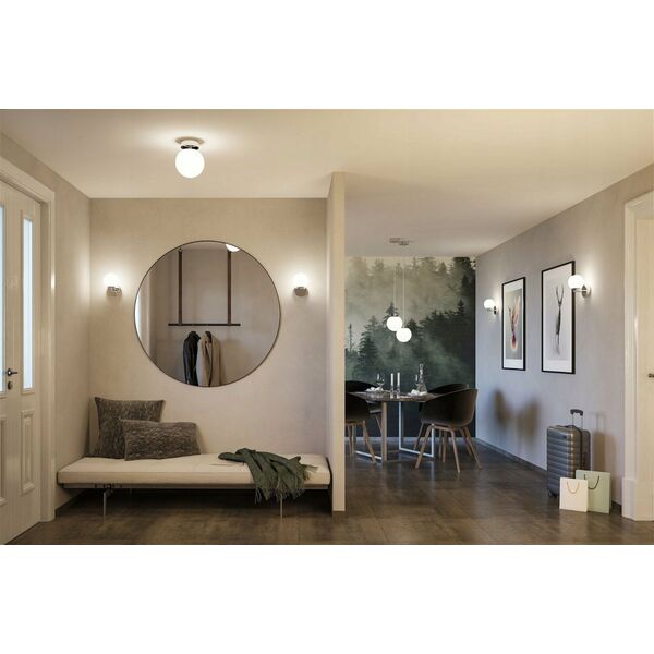Kinkiet Paulmann Lampa ścienna łazienkowa GOVE LED 5W 400lm 3000K IP44 230V chrom satyna / metal 13295358 4000870710678