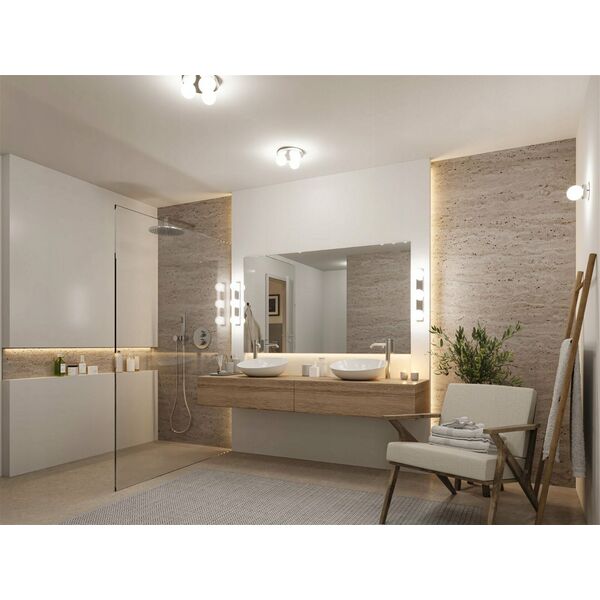 Kinkiet Paulmann Lampa ścienna łazienkowa GOVE LED nad lustro G9 max.3x20W IP44 230V chrom satyna / metal 13295359 4000870710630