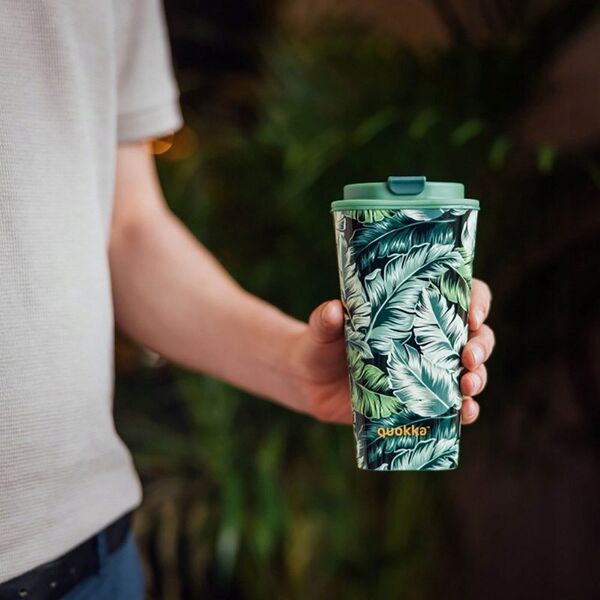 Quokka Quokka Vaso Cafe Doble Pared - Kubek z podwójnymi ściankami 450 ml (Jungle) 13295491 8412497402250