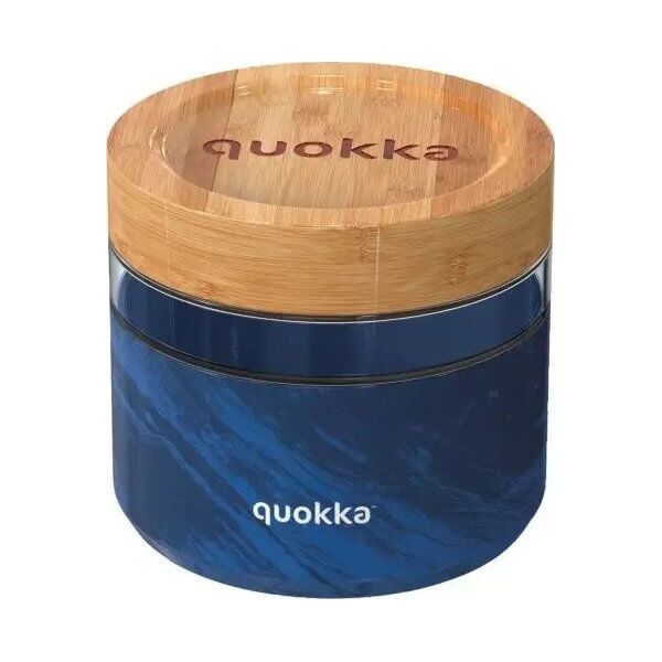 Quokka Quokka Deli Food Jar - Pojemnik szklany na żywność / lunchbox 820 ml (Wood Grain) 13295492 8412497401338