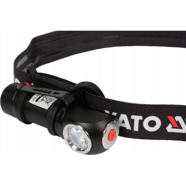 Latarka czołowa Yato YATO LATARKA CZOŁOWA 2w1 350LM 13295574 5906083094408