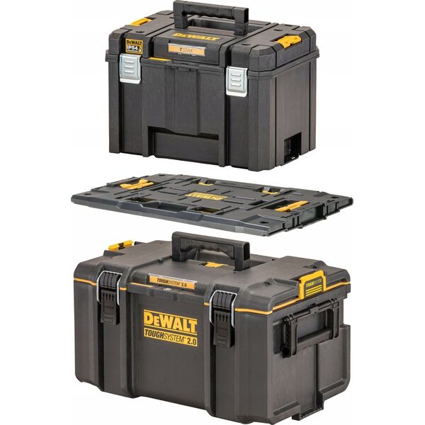 Dewalt DEWALT SKRZYNIA TOUGH SYS.2,0 DS300 + ADAPTER + SKRZYNIA TSTAK VI 13295672 3253569080175