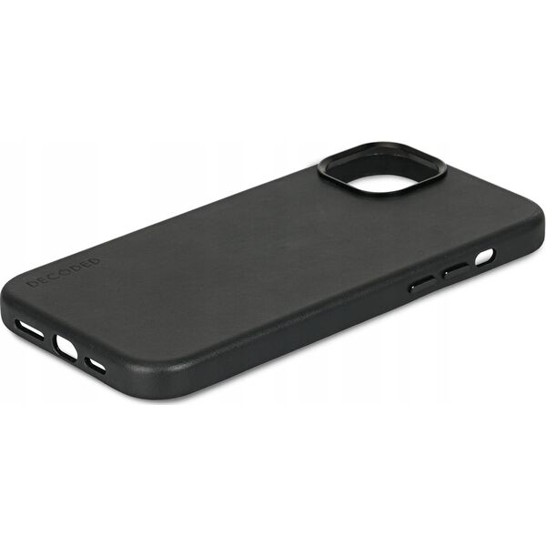 Decoded Obudowa ochronna skórzana Decoded kompatybilna z MagSafe - do iPhone 15 Plus czarna - Gwarancja bezpieczeństwa. Proste raty. Bezpłatna wysyłka od 170 zł. 13295928 8720593010515