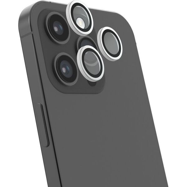 Jcpal Osłona na aparat JCPal Preserver Lens Protector do iPhone 15 Pro srebrna - Gwarancja bezpieczeństwa. Proste raty. Bezpłatna wysyłka od 170 zł. 13296168 6954661867325