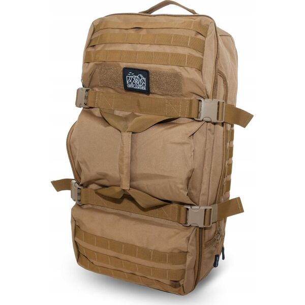 Plecak turystyczny Offlander OFFLANDER TORBA PODRÓŻNA PLECAK 3W1 OFFROAD 54L KHAKI 13297172 5903733008792
