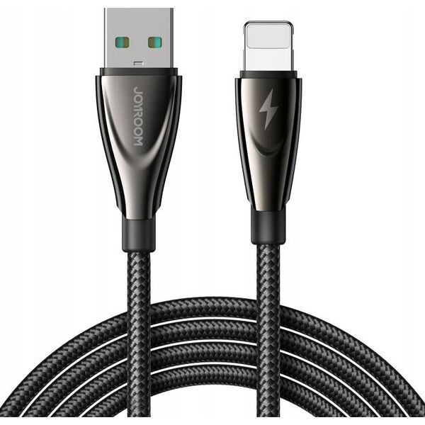 Kabel USB Joyroom USB-A - Lightning 1.2 m Czarny (JYR848) 13297295 6956116759520