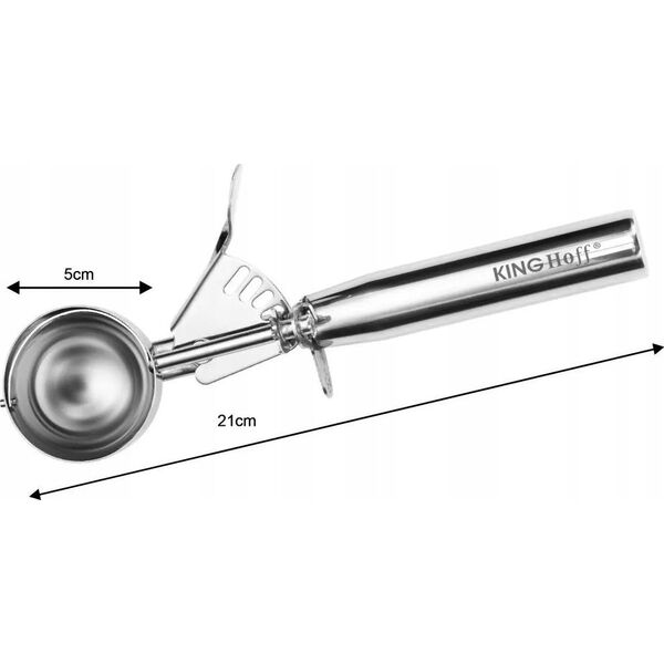 KingHoff GAŁKOWNICA ŁYŻKA DO NABIERANIA LODÓW 5cm KINGHOFF KH-1809 13297733 5908287218093