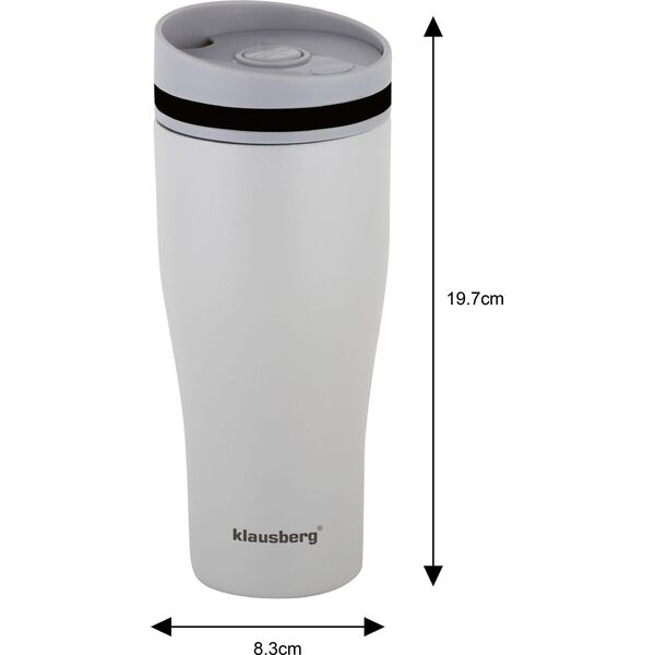 Klausberg Termiczny Kubek 380ml Click Clack Klausberg Kb-7620 Lumarko! 13297768 5908287276208