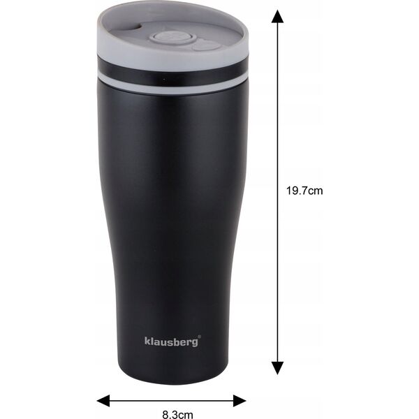 Klausberg Termiczny Kubek 380ml Click Clack Klausberg Kb-7617 Lumarko! 13297769 5908287276178