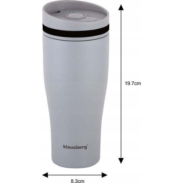 Klausberg Termiczny Kubek 380ml Click Clack Klausberg Kb-7618 Lumarko! 13297770 5908287276185