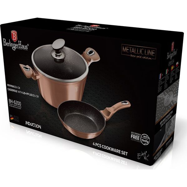 Berlinger Haus GARNEK I PATELNIA BERLINGER HAUS BH-6200 ROSE GOLD 13297833 5999108419782