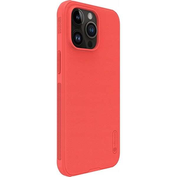 Nillkin Etui Nillkin Super Shield Pro iPhone 15 Pro Max Red / Czerwony 13297929 6902048265677