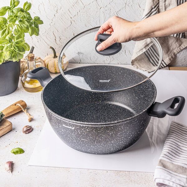 Klausberg GARNEK MARMURKOWY KLAUSBERG 28cm 5,7L KB-7672 13298068 5908287276727