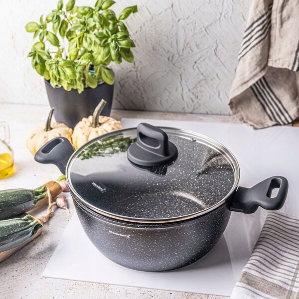 Klausberg GARNEK MARMURKOWY KLAUSBERG 24cm 3,7L KB-7671 13298070 5908287276710