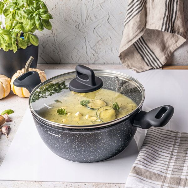 Klausberg GARNEK MARMURKOWY KLAUSBERG 24cm 3,7L KB-7671 13298070 5908287276710