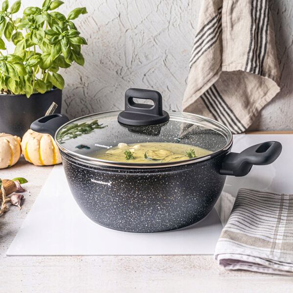 Klausberg GARNEK MARMURKOWY KLAUSBERG 24cm 3,7L KB-7671 13298070 5908287276710