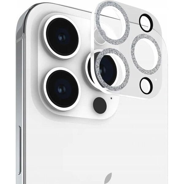 Case-Mate Case-Mate Sparkle Lens Protector - Szkło ochronne na aparat iPhone 15 Pro / iPhone 15 Pro Max (Twinkle) 13298385 840171730166
